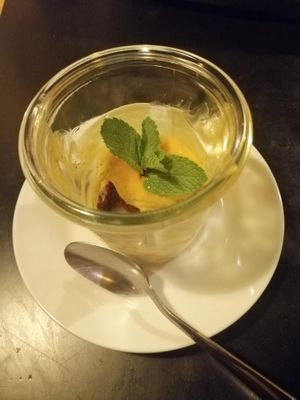 Dessert at 1990 Vegan Living in Berlin