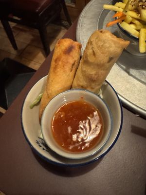 Dragon Rolls.  at 1990 Vegan Living in Berlin