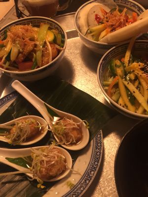 Small Bowle variety  (3,5 € each) at 1990 Vegan Living in Berlin