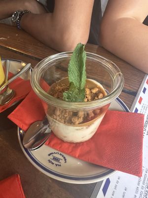 Lotus cheesecake dessert - amazing!!  at 1990 Vegan Living in Berlin