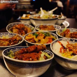 A selection of small bowls at 1990 Vegan Living in Berlin