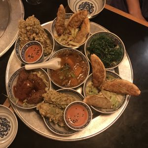 small plates  at 1990 Vegan Living in Berlin