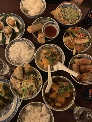 vietnamese tapas at 1990 Vegan Living in Berlin