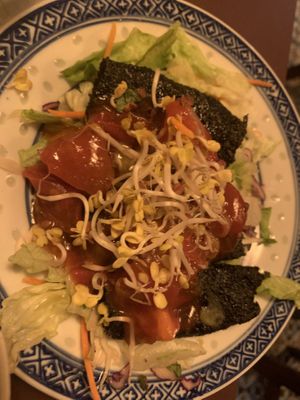 This nori-tofu rolls are amazing at 1990 Vegan Living in Berlin