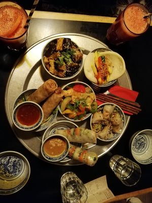 I recommend to share the small bowls!! at 1990 Vegan Living in Berlin