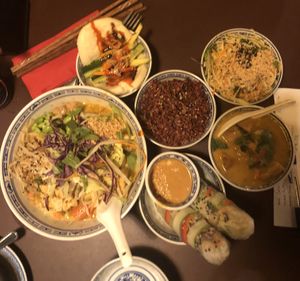 Tapas at 1990 Vegan Living in Berlin