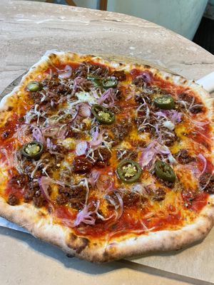 Hot soy  at Casa La Familia in Vilnius