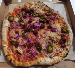 Large Hot Soy at Casa La Familia in Vilnius