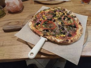 Vegan "classic vegetarian" at Casa La Familia in Vilnius