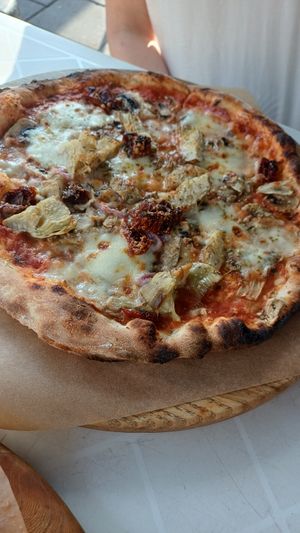 Artichoke and sundried tomato at Casa La Familia in Vilnius