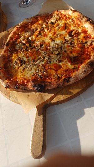 Forest: smoked cheese and mushroom at Casa La Familia in Vilnius