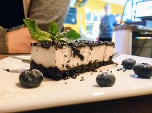 Vegan Oreo cake in Casa La Familia (Vilnius, Lithuania) at Casa La Familia in Vilnius