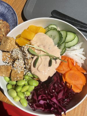 Poke bowl  at VE.DOM.E Vegan Bistro in Kosice