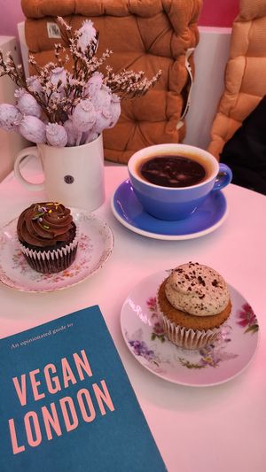 Cupcakes: chocolate, cookies 'n cream + Americano at VIDA Bakery - Online in East London