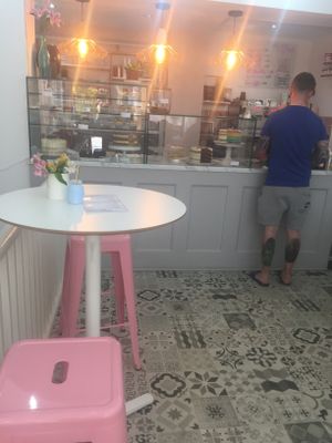 Sweet interior  at VIDA Bakery - Online in East London