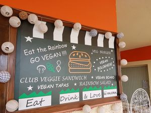 vegan heaven at By Valeria in Santa Maria