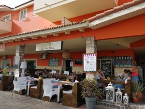outdoor seating at By Valeria in Santa Maria
