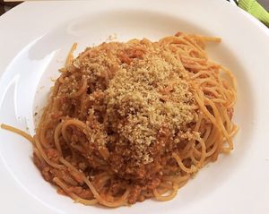 Vegan Bolognese  at By Valeria in Santa Maria