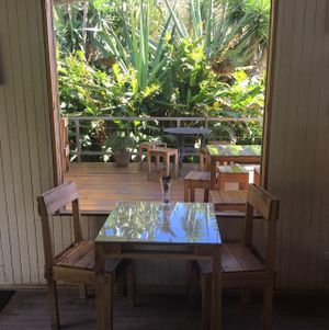 indoor and outdoor seating at Monteverde Beer House in Monteverde