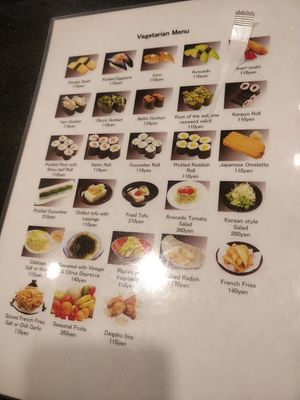 Ask for the vegetarian menu at Katsu Midori in Tokyo