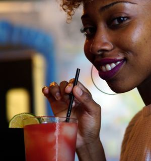 All margarita mixes are made from scratch using fresh ingredients.  at Mi Mero Mole in Portland