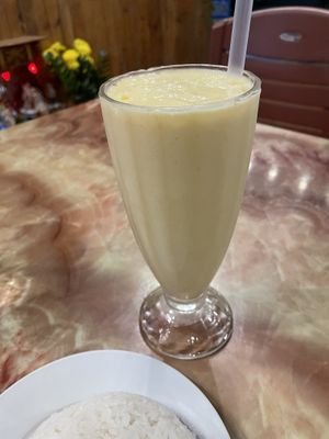 Mango shake   at Yummy Restaurant in Cat Ba