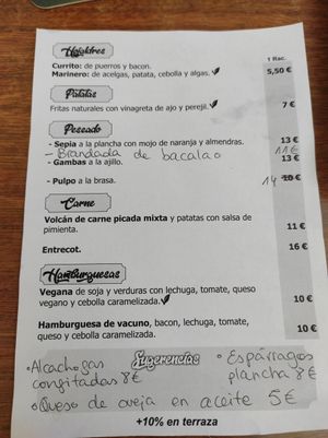 Carta at El Almirez in Aranjuez