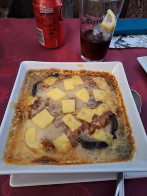 Moussaka at El Almirez in Aranjuez