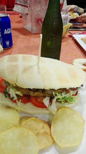 hamburguesa at El Almirez in Aranjuez