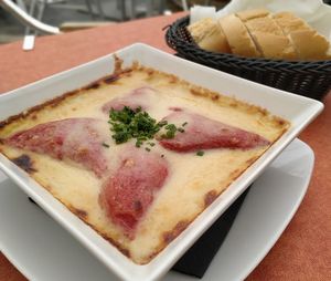 Pimientos rellenos (Vegan) at El Almirez in Aranjuez
