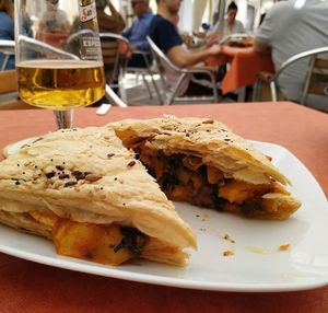 Hojaldre marino (Vegan) at El Almirez in Aranjuez