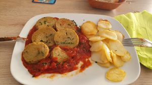 Seitan a la plancha at El Almirez in Aranjuez