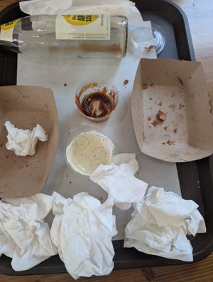 Alles lecker, alles weg geputzt! at Tom & Mäx in Bad Aibling