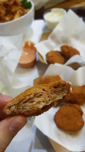 Same texture and taste like chicken nuggets at Tom & Mäx in Bad Aibling