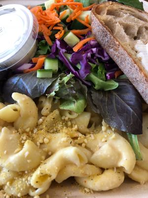 Vegan Mac and cheese  at California Homemades To Go in Escondido