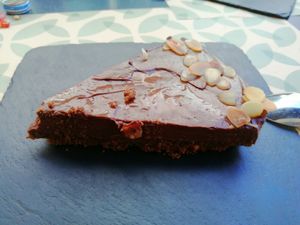 Tarta de chocolate at DaTerra - Bom Sucesso Markt in Porto