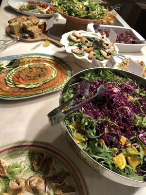 Vegan buffet   at DaTerra - Bom Sucesso Markt in Porto