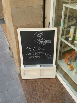 15%off on sunscreens until june 30th at Buddha Bowl in Barcelona