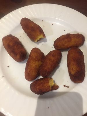Croquetas at El Castillo in Collado Villalba