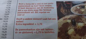  at Pannekoekenhuis Vierwegen in Domburg