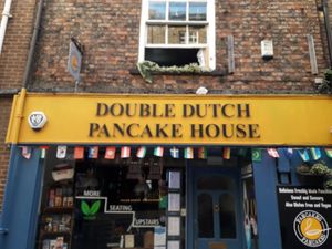 Front at Double Dutch Pancake House in York