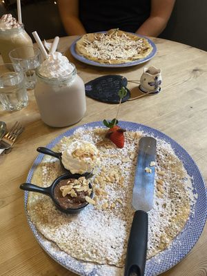 Gorgeous sweet and savory pancakes 🥰  at Double Dutch Pancake House in York