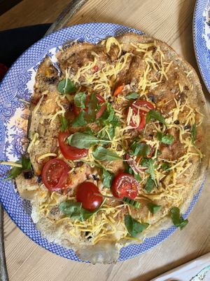 Full Dutch Vegetarian   at Double Dutch Pancake House in York