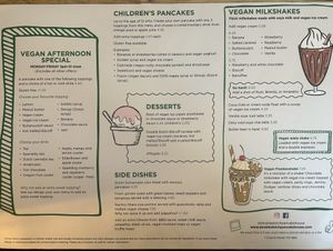 Menu Aug 2024  at Double Dutch Pancake House in York