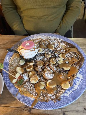 Take The Biscuit Vegan Pancake  at Double Dutch Pancake House in York