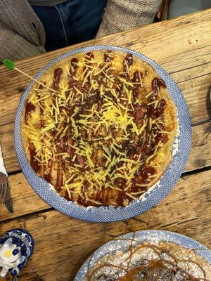 "BBQ Melt" at Double Dutch Pancake House in York