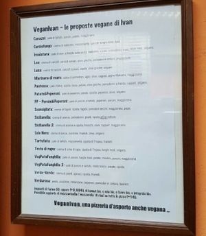 Menu 2 at Pizzeria Stuzzico 2 in Padua