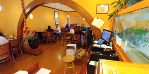 Middle room seating at Red Lantern in El Paso