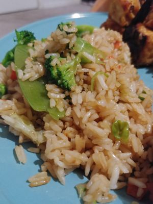 Vegetable Fried Rice at Red Lantern in El Paso