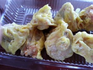 dim sim at Pang Vegetarian in Udon Thani